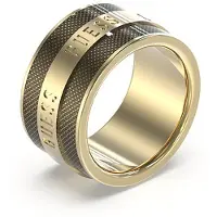 GUESS Anello Placcato Oro Moda Legacy Jumr03209Jwygbk Circuito 62 Mm — Anello