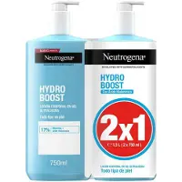 Neutrogena Hydro Boost Lozione Gel Idratante 2x750ml — Lozione corpo