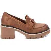 Refresh per donna. 17141701-CAMEL Mocassini 171417 cammello (36), Marrone, 5 a 8cm, Nessuno, Casual, Imitazione cuoio, Classico