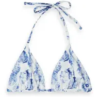 Scotch & Soda Reversible Bikini Top Shell Batik Blue Taglia: S | Bikini Outlet | Donna | Blu