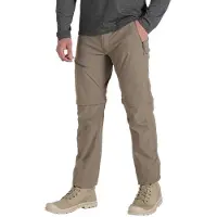 Craghoppers Nosilife Pro Convertible Trousers III Pantaloni zip off Uomo (118 - Long, grigio)