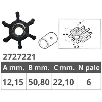 Jabsco 653-0001 Girante Originale
