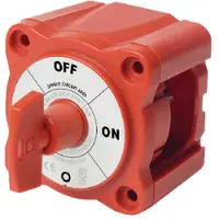 Blue Sea Systems Mini interruttore serie M di Chiave rossa Chiave rossa
