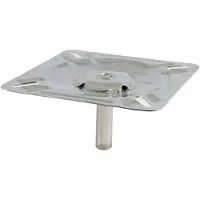 Pike N Bass Piastra Di Fissaggio Sedile Inox