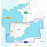 Garmin Npeu009r Portogallo E Spagna/nordovest Navionics+ Mappa Su Scheda Micro Sd/sd