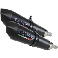 Gpr Exhaust Systems Silenziatore Omologato Slip On Gpe Anniversary Titanium Double Z 1000 10-13