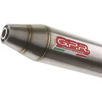 Gpr Exhaust Systems Sistema Di Linea Completa Omologato Deeptone Atv 400 05-11