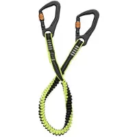PLASTIMO 2 Moschettoni Fune Di Salvataggio Elastica