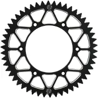 Holeshot Pignone Posteriore 189l-420-56bl 420 Chain Aluminium