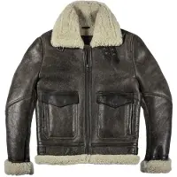 Helstons Giacca Di Pelle Bombardier Thunder