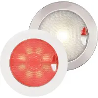 Hella Marine Euroled 150 Luce Led Bianca Calda/rossa Acciaio Inossidabile 4w
