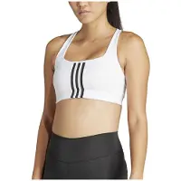 Adidas Reggiseno Sportivo A Media Intensità Powerimpact 3 Stripes