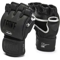 Leone1947 Guanto Da Combattimento Mma Black Edition