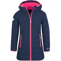 TROLLKIDS Girl's Stavanger Coat Cappotto Bambini (152, blu)