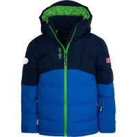 TROLLKIDS Kid's Gryllefjord Jacket Giacca invernale Bambini (176, blu)