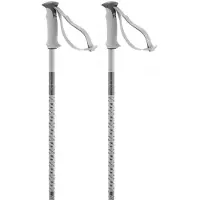 Salomon Polar Bastoncini da sci (135 cm, grigio)