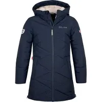 TROLLKIDS Girl's Bergen Coat Cappotto Bambini (110, blu)