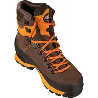 Meindl - Scarpe da trekking in GORE-TEX - Island MFS Active "ROCK" GTX Orange/Brun per Uomo in Pelle - Taglia 41,5 - Marrone
