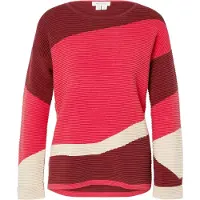 White Stuff Jana Abstract Jumper Plum Multi Taglia: 8 | Maglioni a maglia Outlet | Donna | Magenta