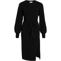 Vila Belted Midi Vestito A Maglia