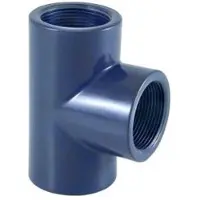 Cepex Tee Pvc 22594 90º Ø90 Bsp Filettatura Femmina