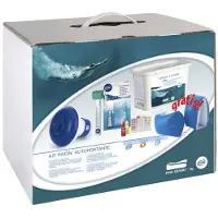 Gre Kit di trattamento per piscine , capacità 5-15 metri cubi, colore bianco, taglia unica