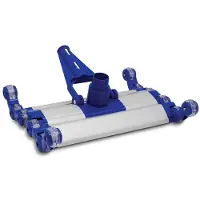 Kokido Pulitore articolato per piscine da 35 cm con impugnatura integrata, contatto costante con il fondo