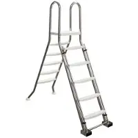 AstralPool Gradini Scala Di Sicurezza Aisi-Ø43 Con Piattaforma Per Piscine Fuori Terra 2x5 304l 1.5m