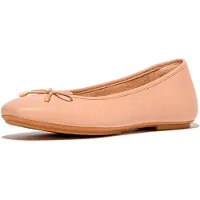 FitFlop per donna. HX8-B41 Ballerine in Pelle Delicato beige (36), Basso, Nessuno, Classico