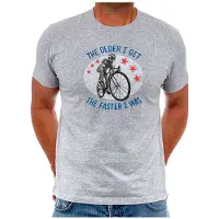 CYCOLOGY Maglietta A Maniche Corte The Faster I Was