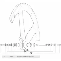 Mavic Cuscinetti Del Mozzo Anteriore Io Track