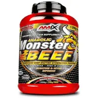 Amix Polvere Per Bevanda Proteica Monster Beef Fragola E Banana 2.2kg