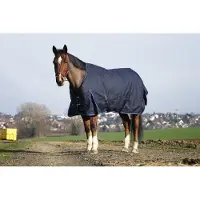Equithème Coperta da pascolo , taglia 6'6, modello Classic 1200D, imbottitura 100g, adatta per l'uso all'aperto