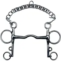 Ekkia FEELING Pelham a barra, morso con libertà di movimento della lingua, misura: lunghezza del morso 145 mm, spessore del morso 14 mm