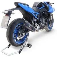 Gpr Exhaust Systems Sistema Di Linea Completa Omologato Furore Evo4 Nero Suzuki Gsx-8s 2022-2024 E5 Oval