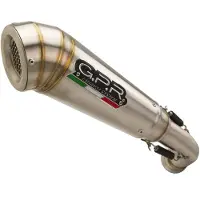 Gpr Exhaust Systems Silenziatore Omologato Con Tubo Di Collegamento Kawasaki Versys-x 300 2022-2023 E5 Db Killer Catalyst