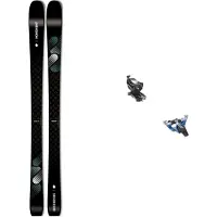 Eider - Sci da scialpinismo - Set Session 85 Women per Donne in Legno - Nero