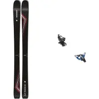 Movement - Sci da scialpinismo - Set Alp Tracks 90 Women per Donne in Legno - Nero