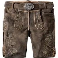 Stockerpoint Pantaloni per costume tradizionale 'Bastian' marrone