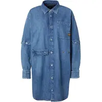 G-Star Modular Shirt Dress L/s Faded Everglade Taglia: XS | Abiti in T-Shirt Outlet | Donna