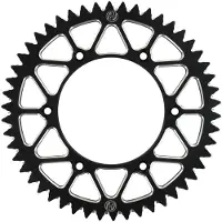 Holeshot Pignone Posteriore 123l-520-50bl 520 Chain Aluminium