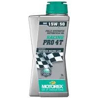 Motorex Olio Motore Racing Pro 4t 15w/50 4l