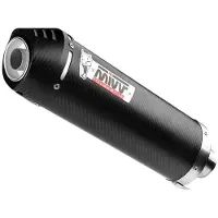 MIVV Silenziatore Omologato Slip On Oval Honda Xl 1000 Varadero 2003-11 H.036.lec