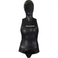 Salvimar Gilet In Neoprene Con Cappuccio Da Donna Swim Skin 2 Mm