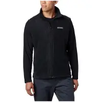 Columbia Steens Mountain Vest Gilet in pile Uomo (M, nero)