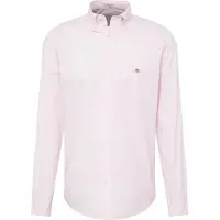 Gant per uomo. 3000100 Camicia in popeline rosa dalla vestibilità regolare (S), Casual, Cotone, Classico, Manica lunga