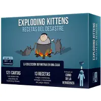 Asmodee Gioco Di Carte Exploding Kittens Recetas Del Desastre Versione Spagnola