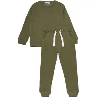 Minymo Kid's Sweat Set Set abbigliamento Bambini (152, olivia)