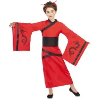 MOM Costume Da Ragazza Drago Cinese