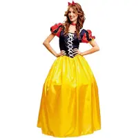 MOM Costume Di Donna Bianca Come La Neve